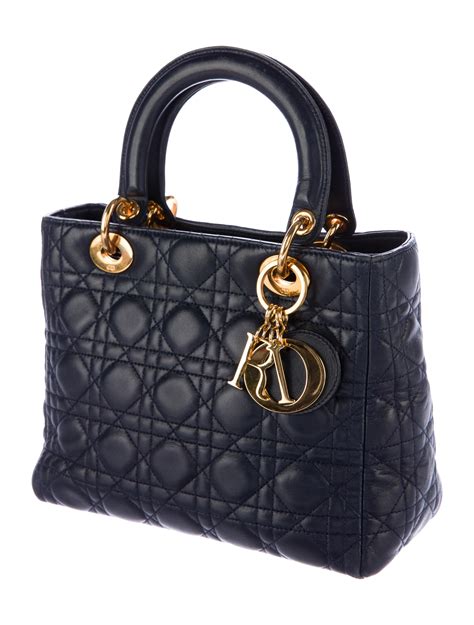 medium lady dior bag canvas.